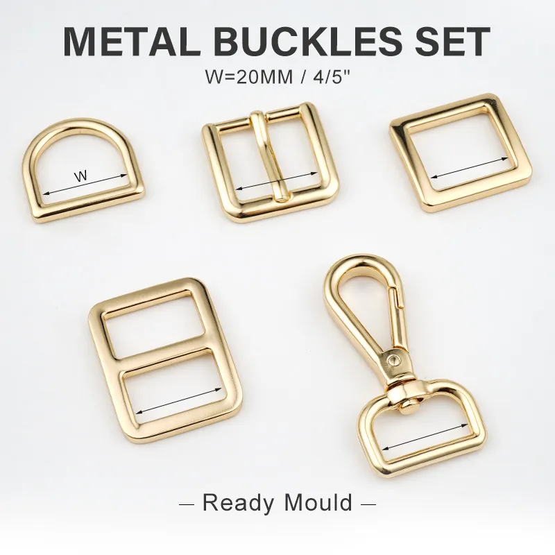 20mm swivel hook and buckle in golden for bags