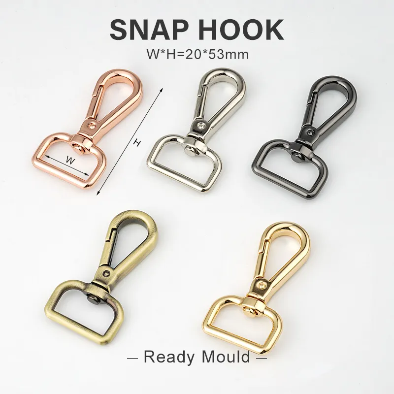 20mm zinc alloy snap swivel hook for handbags