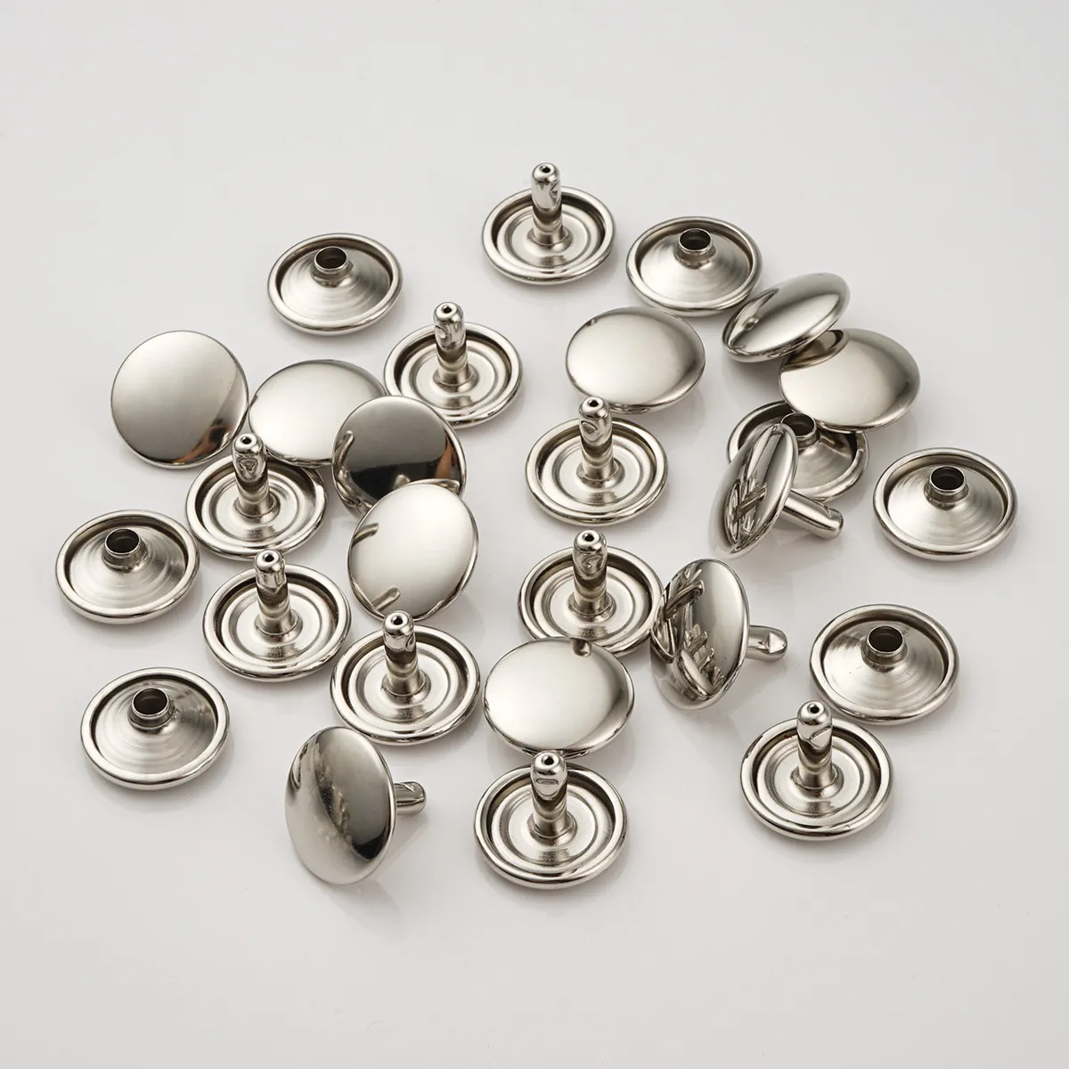 custom iron metal rivets for handbags and purses