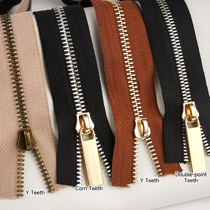 customize colors metal zippers 5# for backpack purses