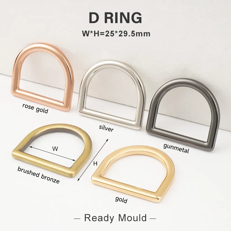 d ring buckle 25mm for bags