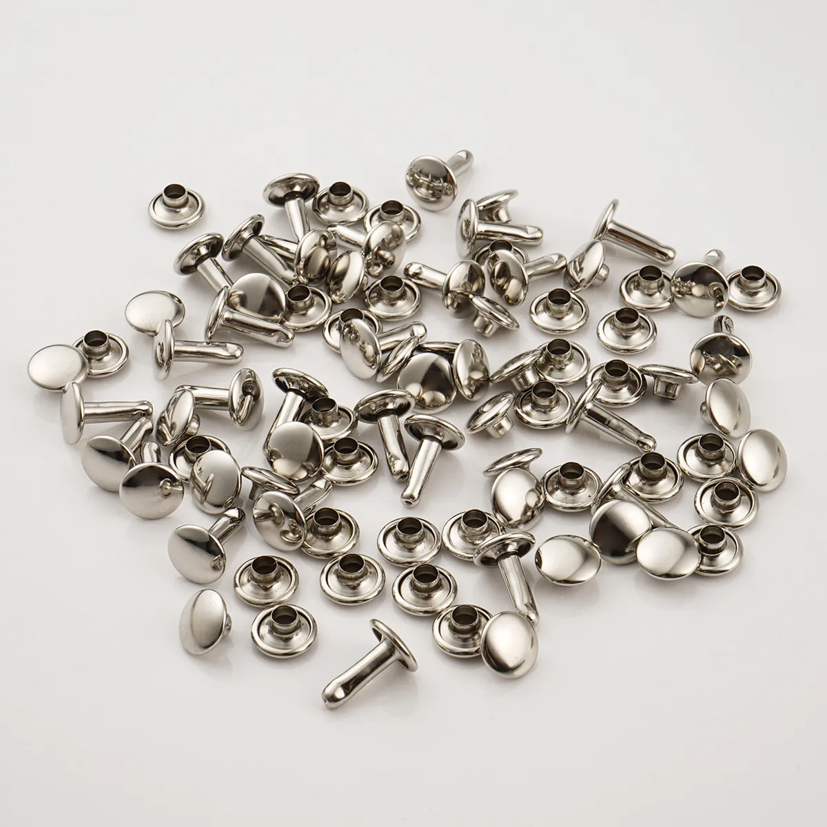 decorative brass rivets for bags shoes and clothing