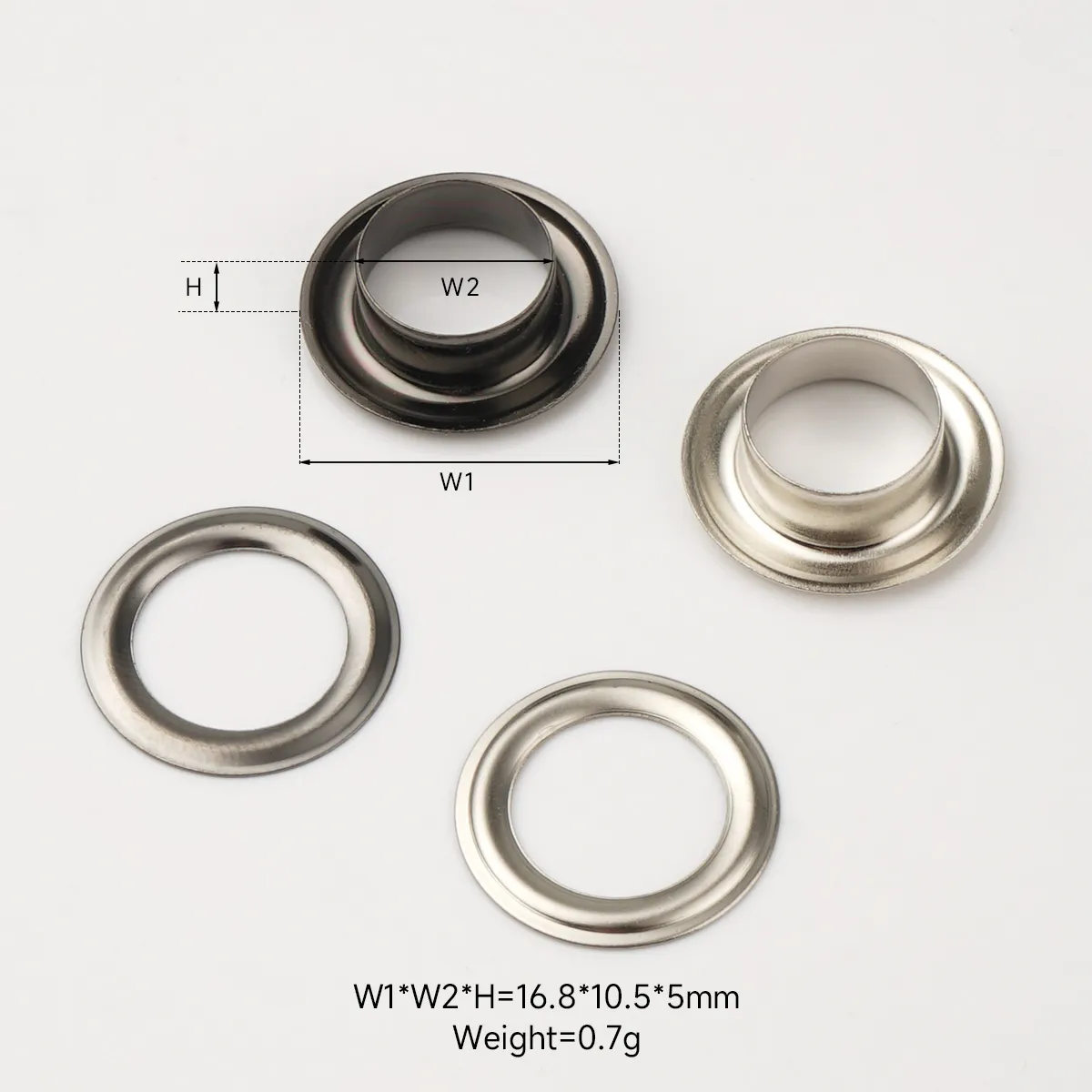 fashion 10.5mm brass eyelets for backpacks and handbags