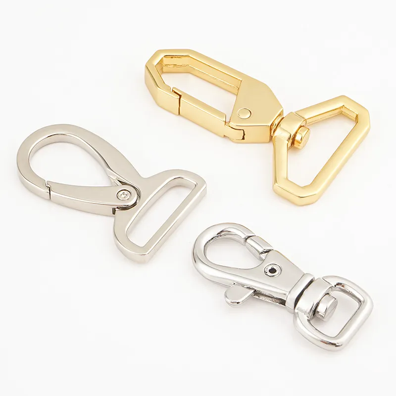 lobster clasp and spring snap hook for bags