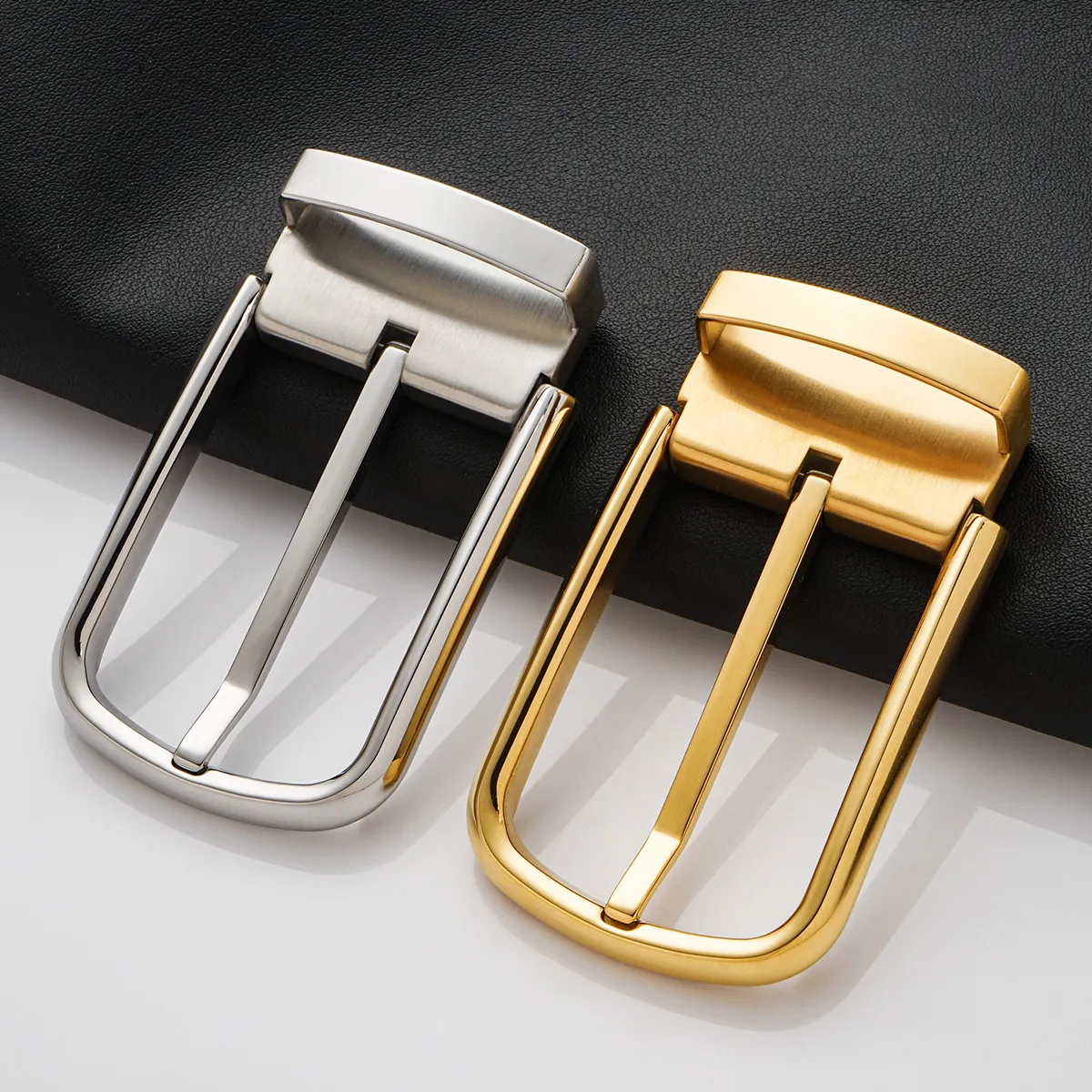 35mm stainless steel pin buckle for men leather belts