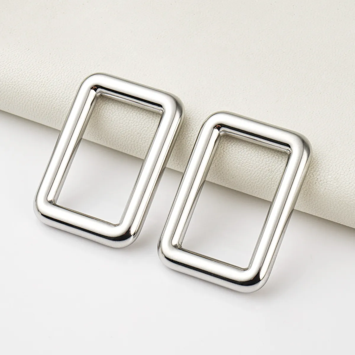 custom 1 inch stainless steel rectangle buckles for bags