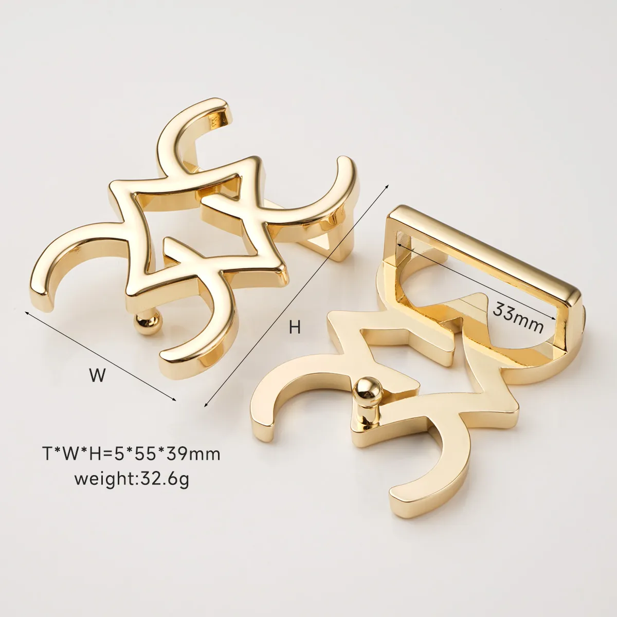 customize golden metal belt buckle for men fashion belts