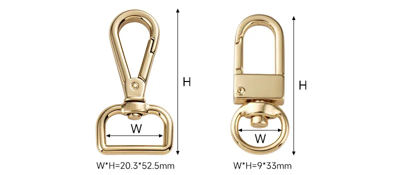 swivel hook with size