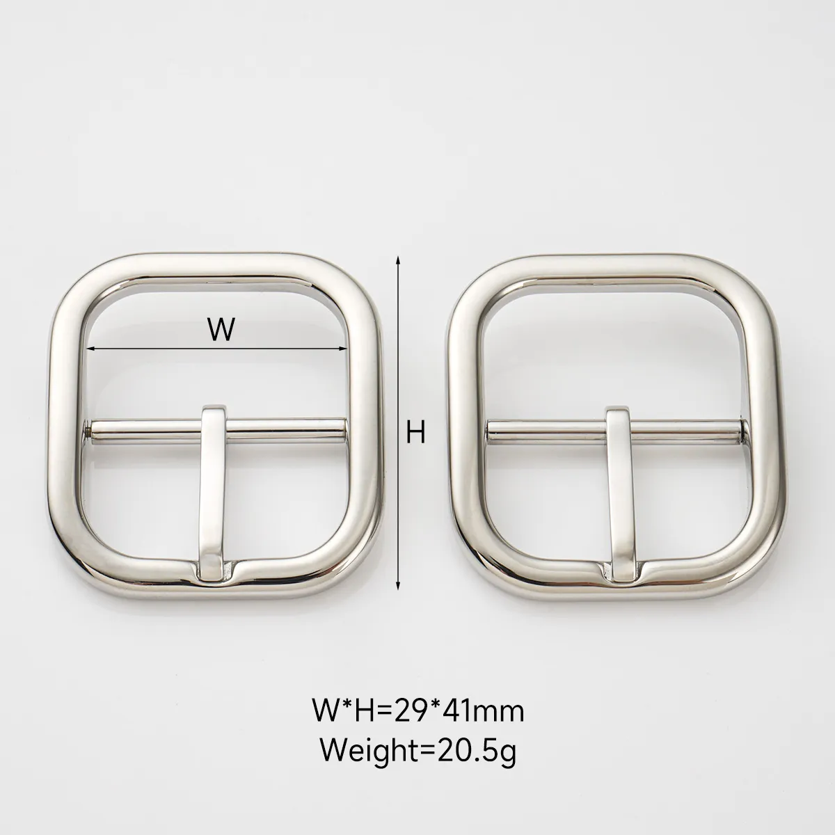 wholesale 29mm stainless steel pin buckles for bag making